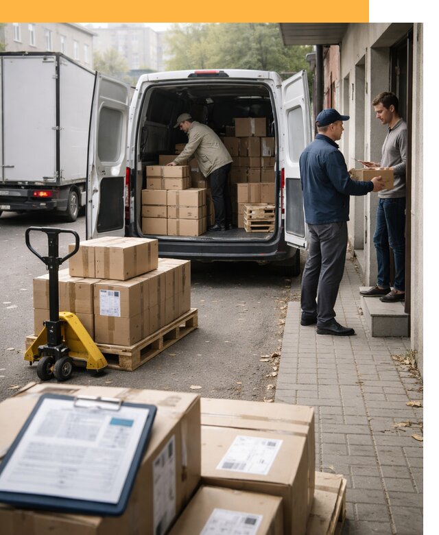 Доставка грузов от двери до двери с таможней от 47016 руб.