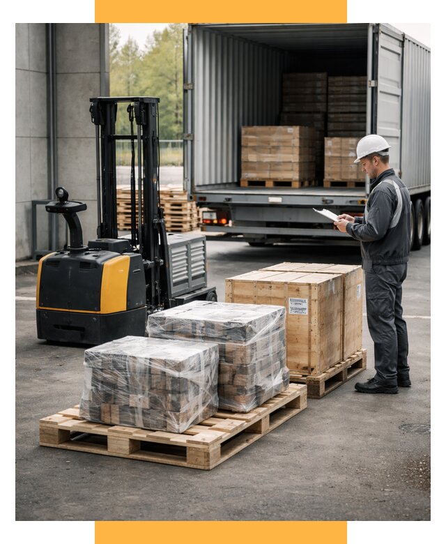 Доставка оборудования из Европы под ключ от 47016 р. | СетСервис-Блх