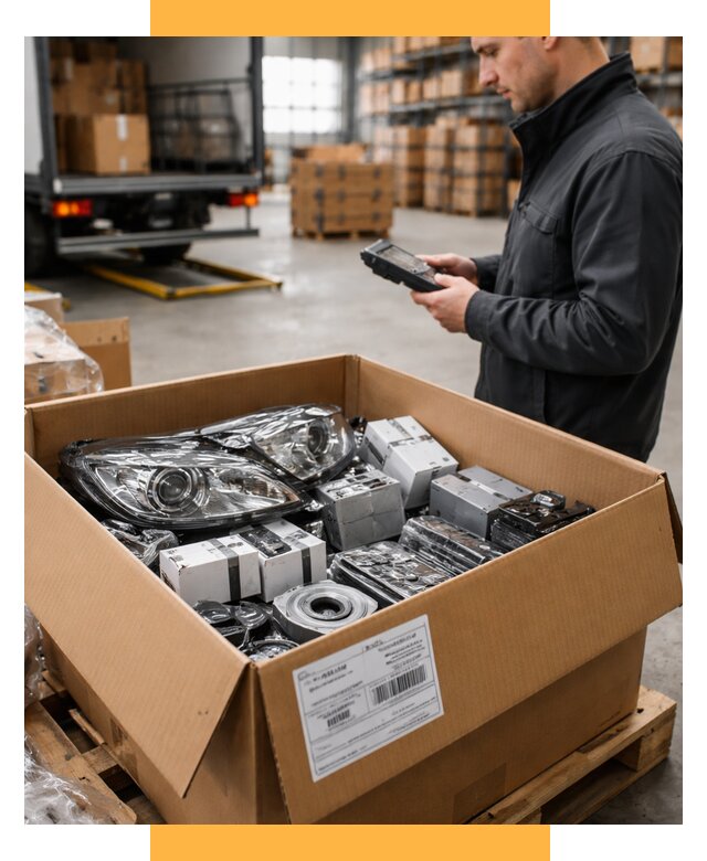 Доставка автозапчастей из Европы под ключ от 13060 р. | СетСервис-Блх