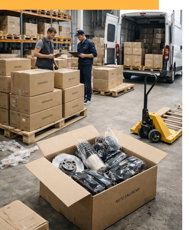 Доставка автозапчастей из Европы от 13060 руб быстро и надёжно