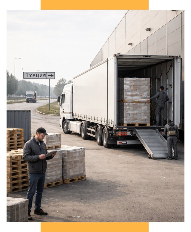 Автоперевозки и доставка фурой из Турции от 125376 р. | СетСервис-Блх