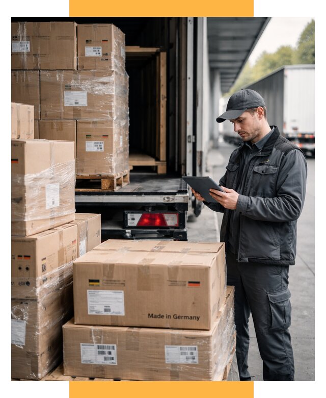 Доставка грузов из Германии от 47016 р. быстро - СетСервис-Блх