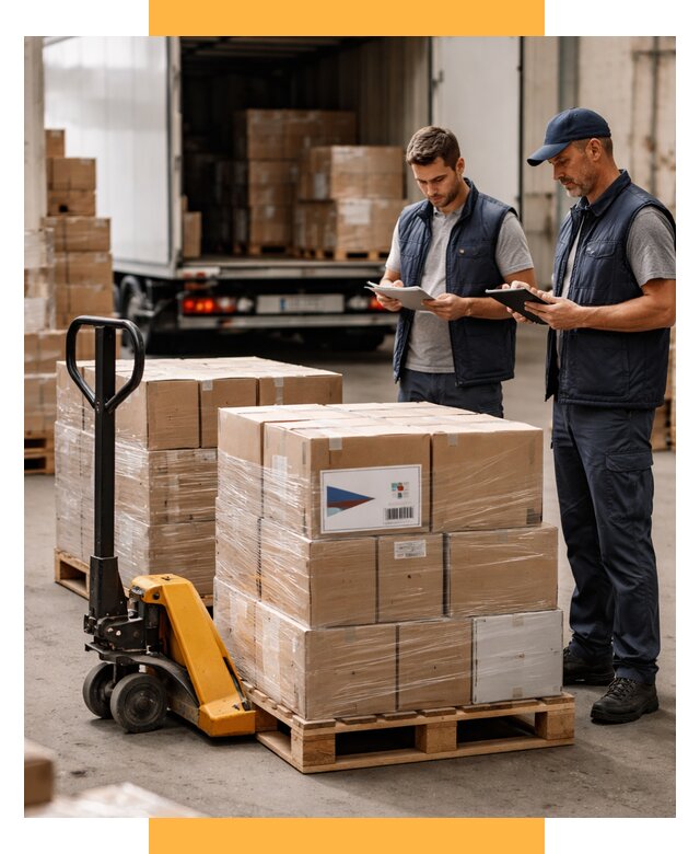 Доставка грузов из Чехии в Россию от 36568 р. | СетСервис-Блх