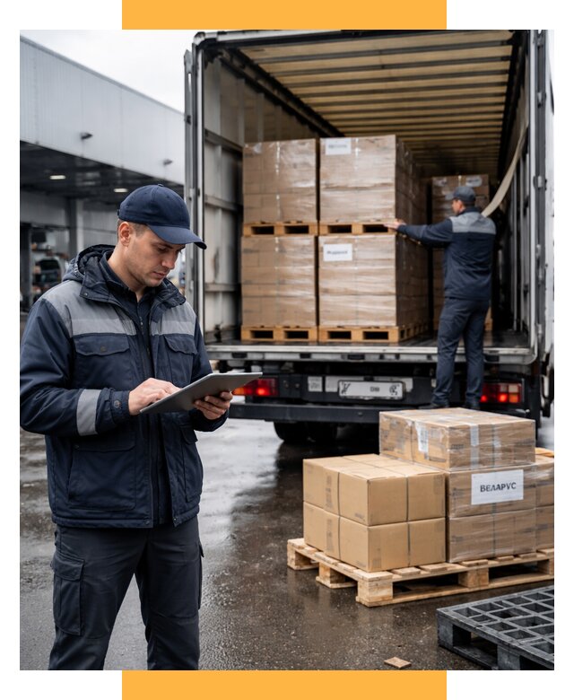 Доставка грузов из Беларуси от 15672 р. логистика СетСервис-Блх