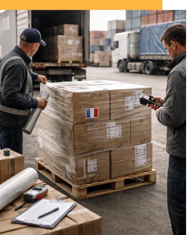 Доставка грузов во Францию от 26120 быстро и надежно