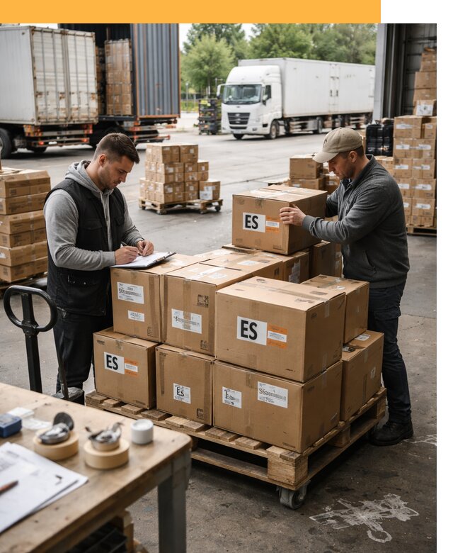 Доставка грузов в Испанию автотранспортом от 36568 руб