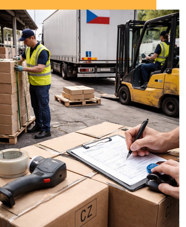 Доставка грузов в Чехию от 36568 руб, международные перевозки