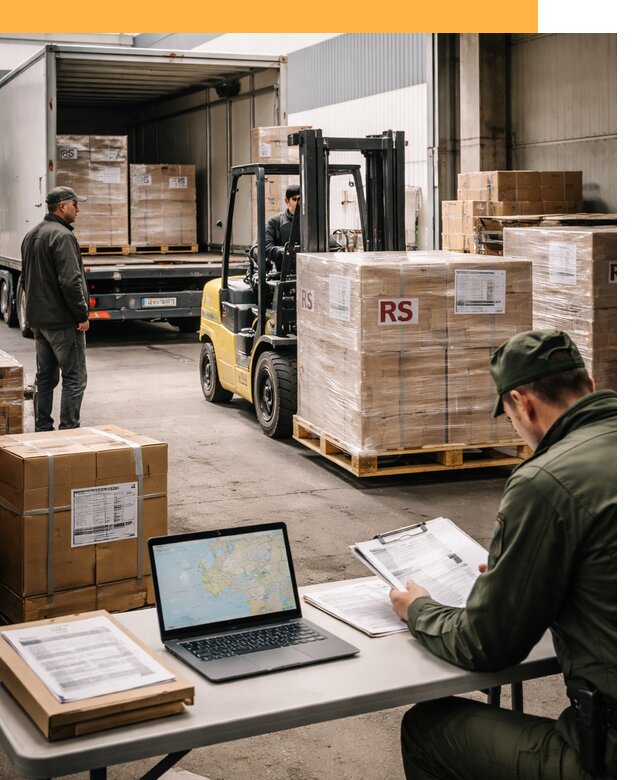 Доставка грузов в Сербию от 47016 руб, международные перевозки