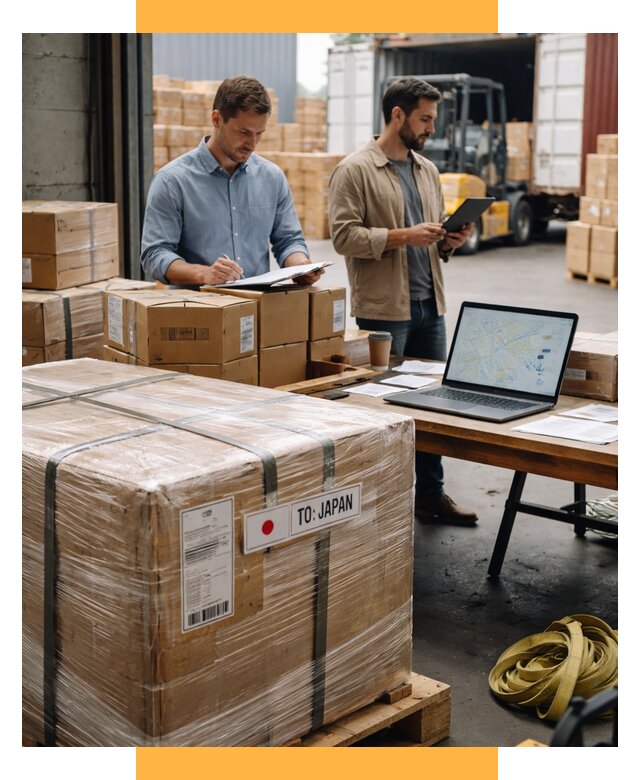 Доставка грузов в Японию от 26120 р., логистика СетСервис-Блх