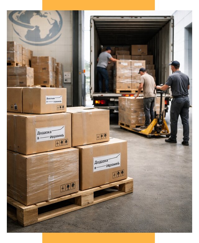 Доставка грузов в Израиль и экспорт от 47016 р. СетСервис-Блх