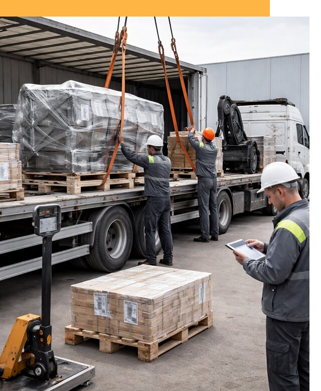 Перевозка крупного оборудования по миру от 31344 руб