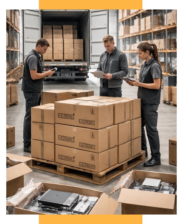 Перевозка электроники и таможня под ключ от 13060 р. | СетСервис-Блх