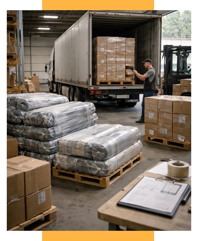 Международная перевозка текстиля под ключ от 15672 р. | СетСервис-Блх