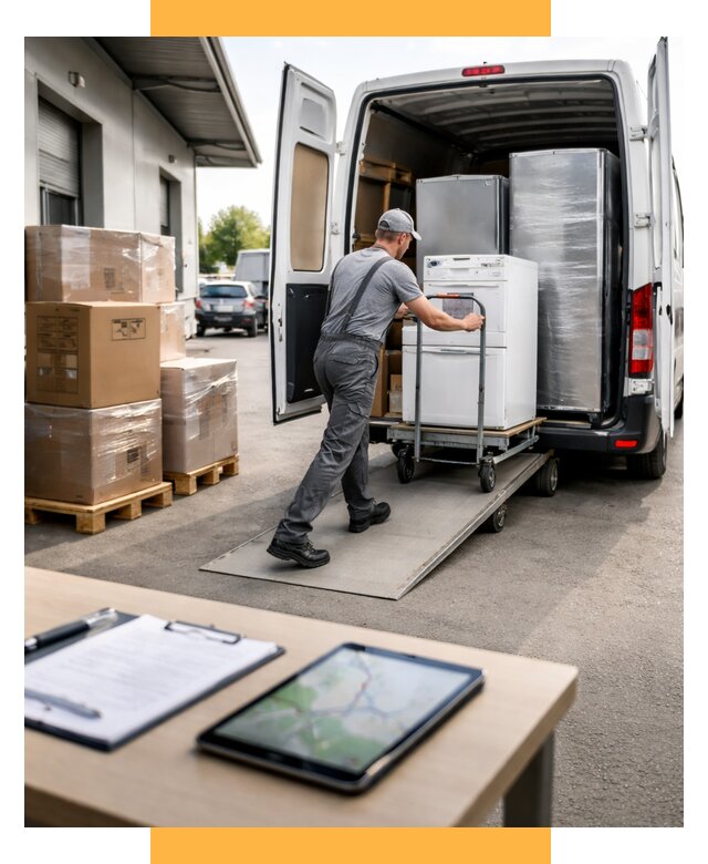 Перевозка бытовой техники от 6791 р. - логистика СетСервис-Блх