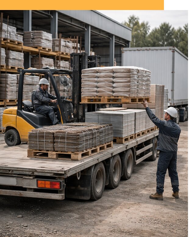 Перевозка строительных материалов по миру от 5746 руб