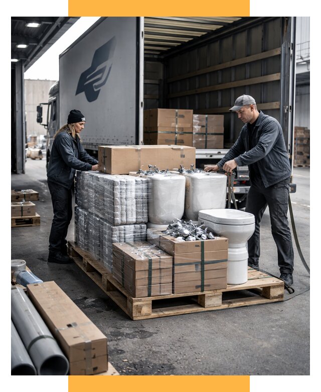 Перевозка сантехники под ключ от 1881 р. | СетСервис-Блх