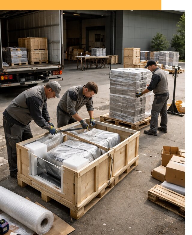 Перевозка выставочных грузов по миру от 26120 руб за м2 с таможней