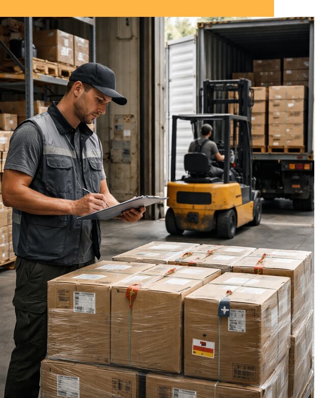 Реэкспорт товаров с таможенным оформлением и доставкой от 12538