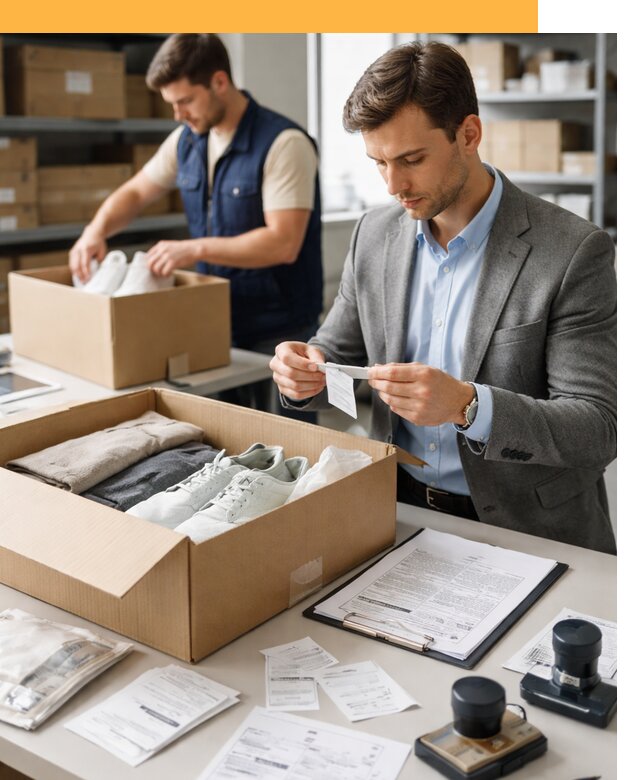 Таможенное оформление одежды и обуви по выгодной цене от 6791 руб