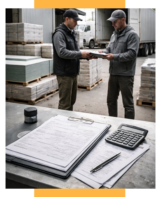 Таможенное оформление стройматериалов от 8881 р. | СетСервис-Блх