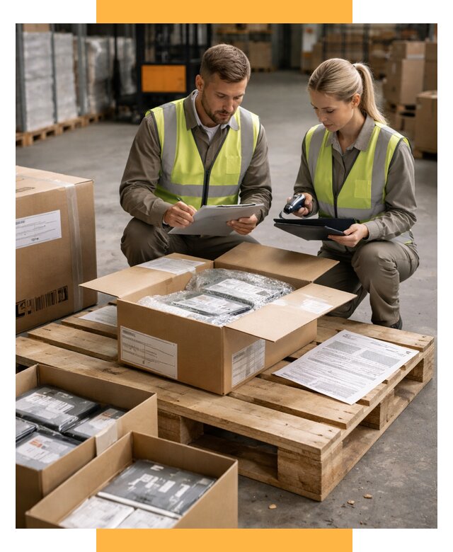 Инспекция товара перед отправкой от 4702 р. | СетСервис-Блх